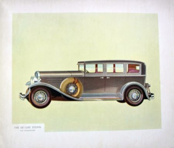 Franklin 145 Modelprogram 1930 Carbrochure (2401)
